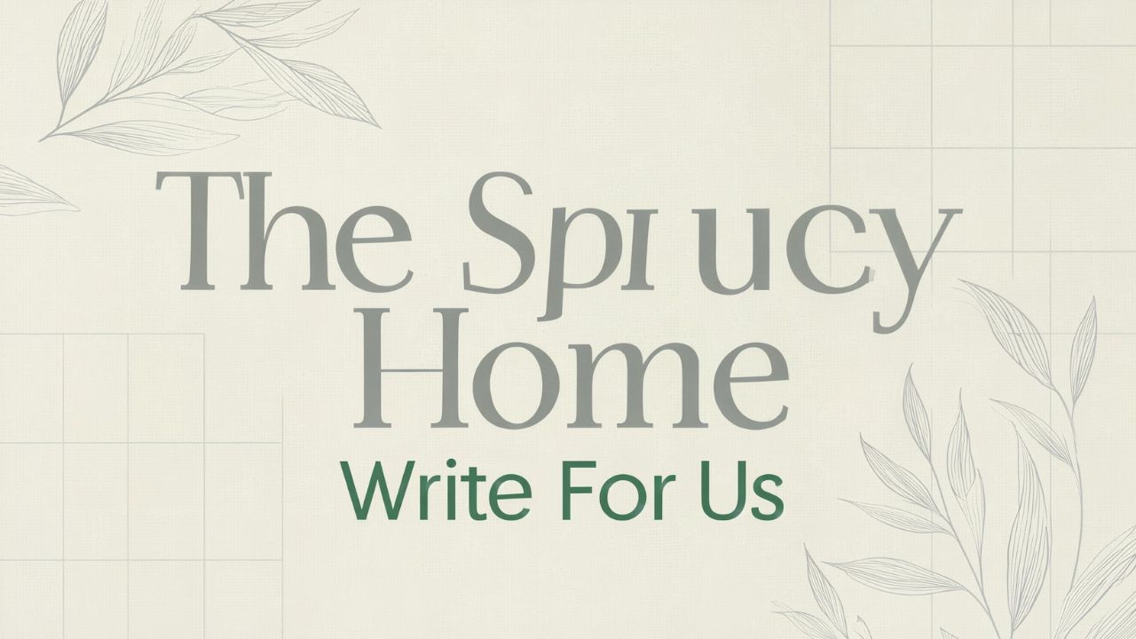 thesprucey Home write for us
